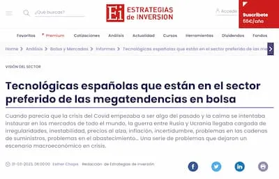 Noticia Tecnológicas