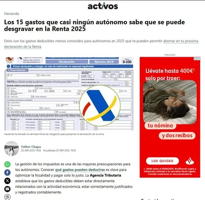 Los 15 gastos que casi ningún autónomo sabe que se puede desgravar en la Renta 2025